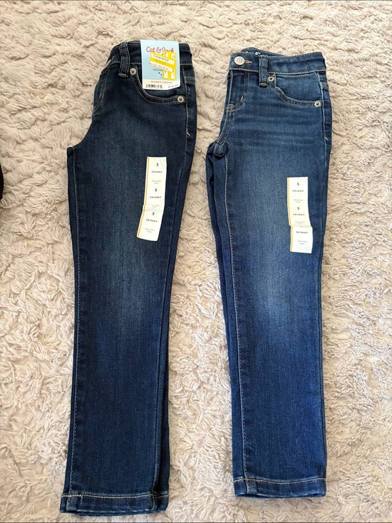 Cat & Jack Other - Cat & Jack Dark Blue Skinny Jeans Duo
